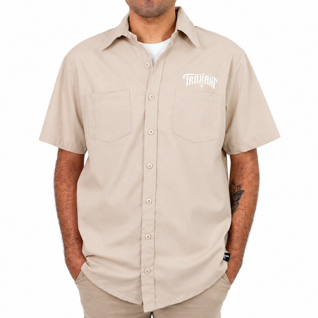 Camiseta Traxart Work Bege GC-212