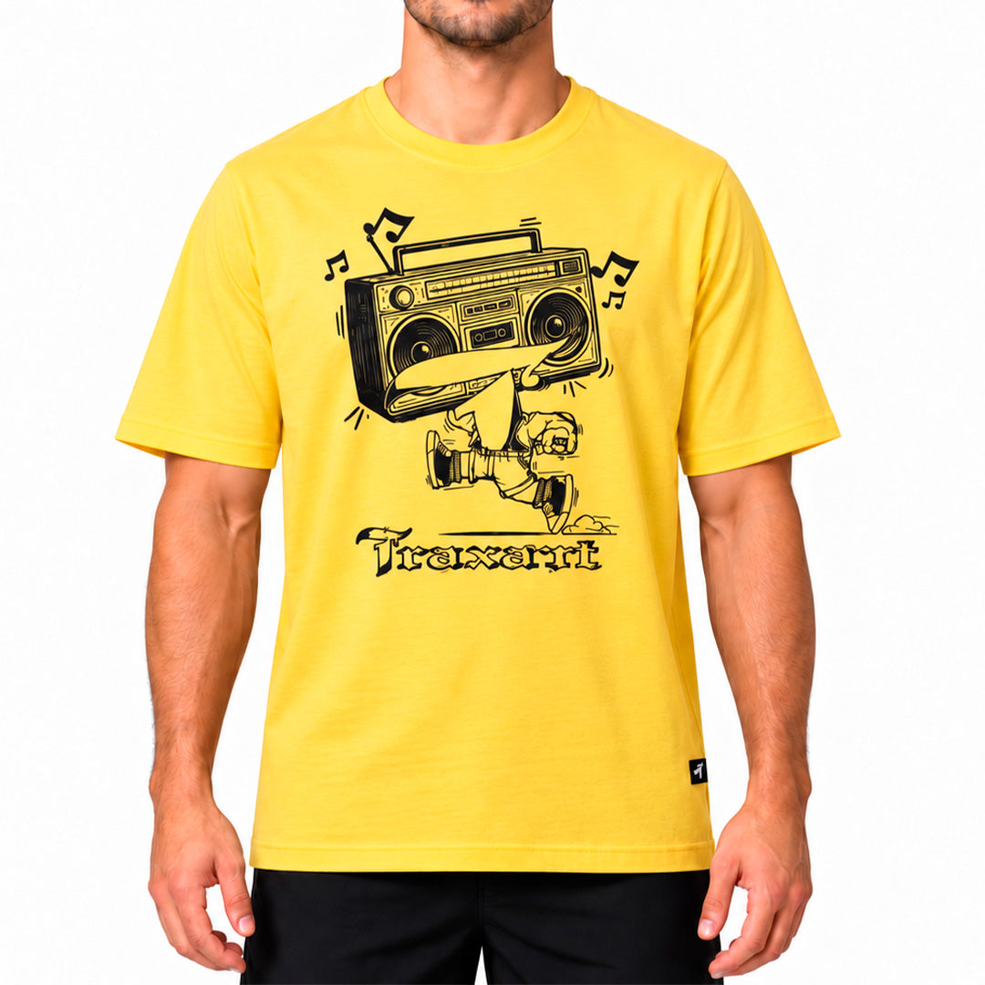 Camiseta Traxart BOMBOX Amarela GC-268