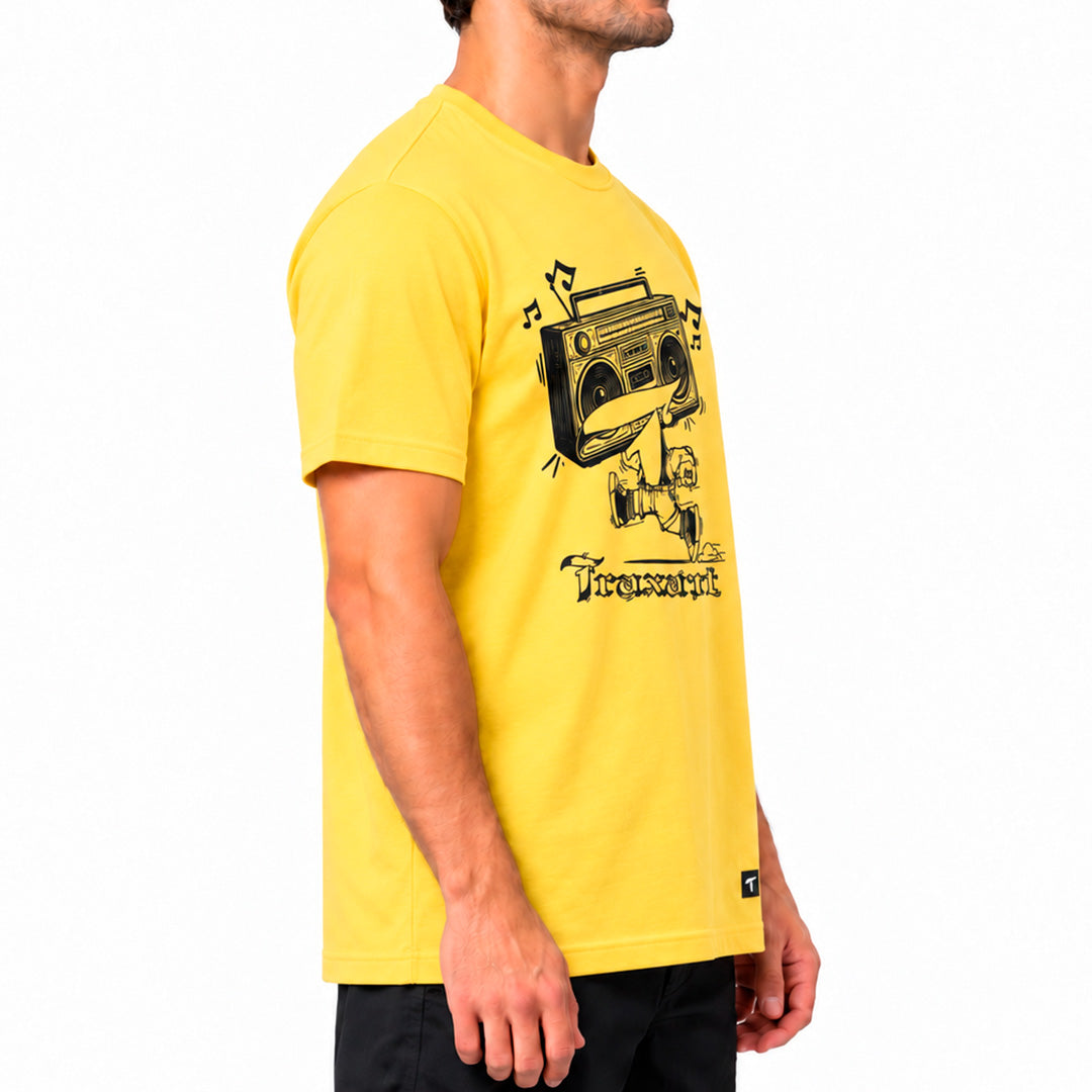 Camiseta Traxart BOMBOX Amarela GC-268