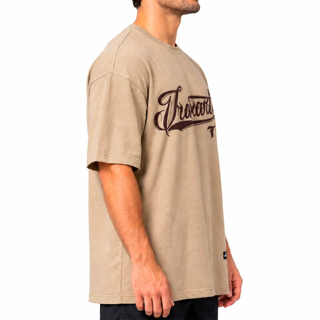 Camiseta Traxart Oversized Bege GD-036