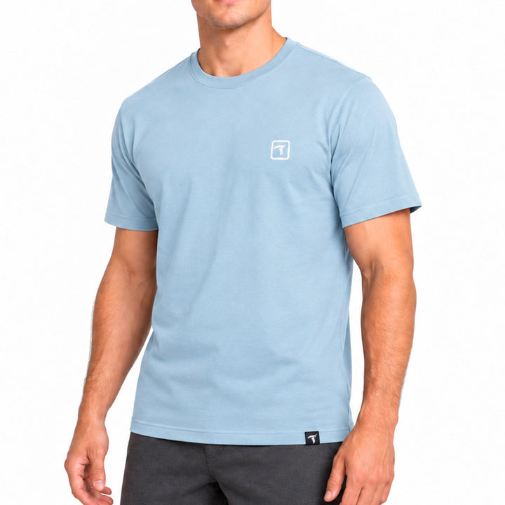 Camiseta Traxart Logo Azul Claro GD-242
