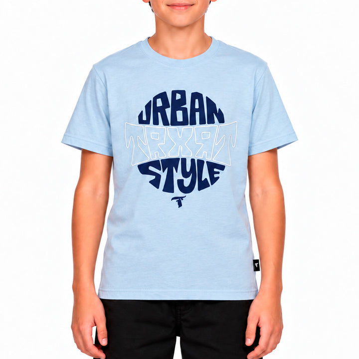 Camiseta Traxart Juvenil Style Azul GD-094