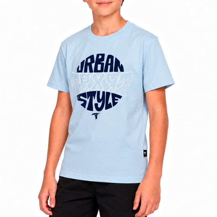 Camiseta Traxart Juvenil Style Azul GD-094