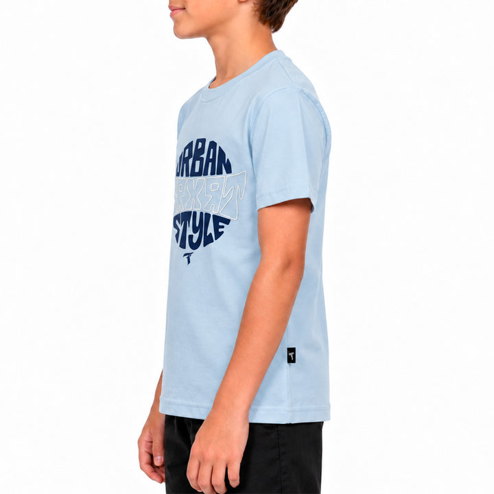 Camiseta Traxart Juvenil Style Azul GD-094