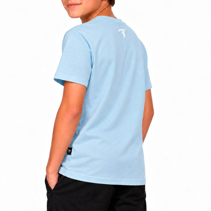 Camiseta Traxart Juvenil Style Azul GD-094
