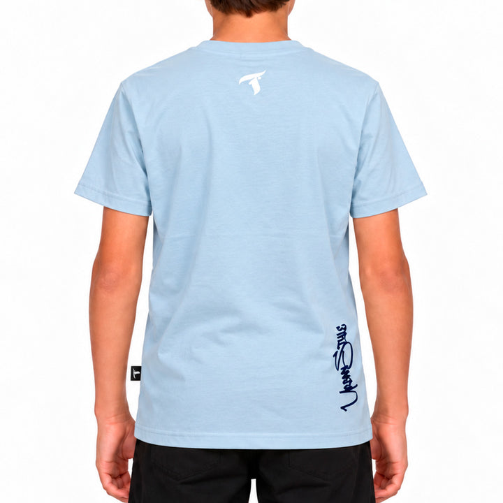Camiseta Traxart Juvenil Style Azul GD-094