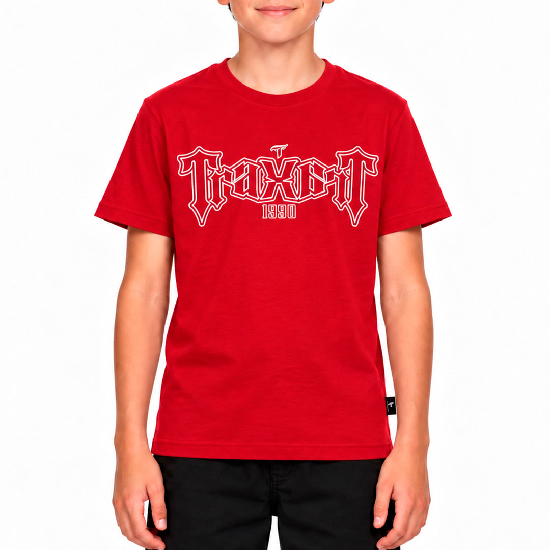 Camiseta Traxart Juvenil Vermelha GD-154