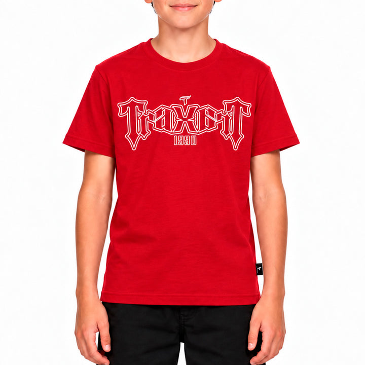 Camiseta Traxart Juvenil Vermelha GD-154
