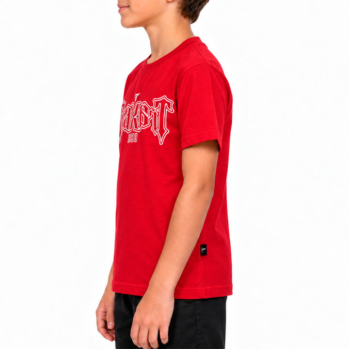 Camiseta Traxart Juvenil Vermelha GD-154