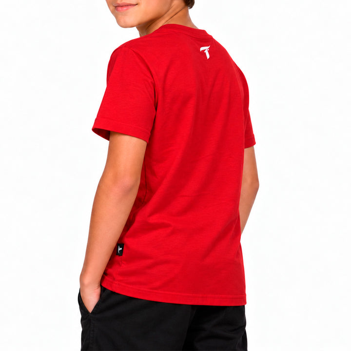 Camiseta Traxart Juvenil Vermelha GD-154
