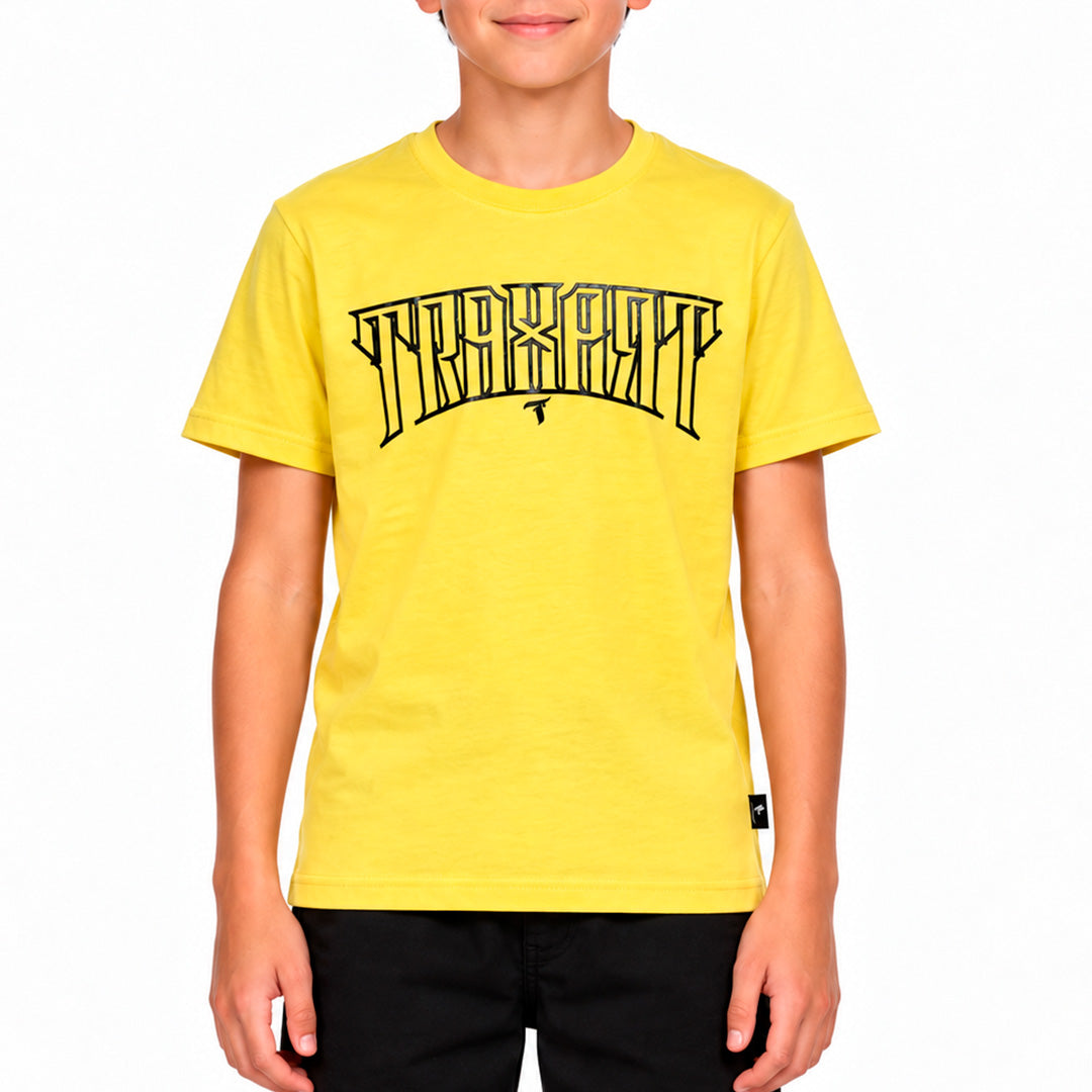 Camiseta Traxart Juvenil Amarela GD-166