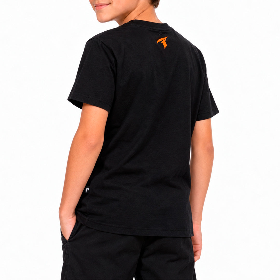 Camiseta Traxart Juvenil Preta GD-170