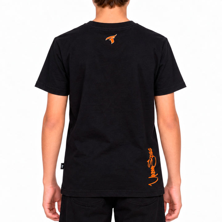 Camiseta Traxart Juvenil Preta GD-170