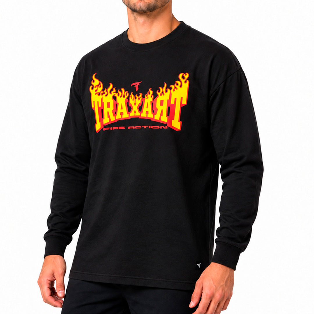 Camiseta Traxart Manga Longa Fire GD-006
