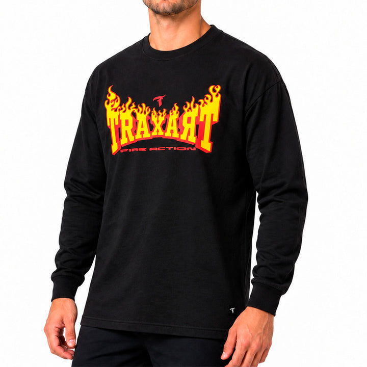 Camiseta Traxart Manga Longa Fire GD-006