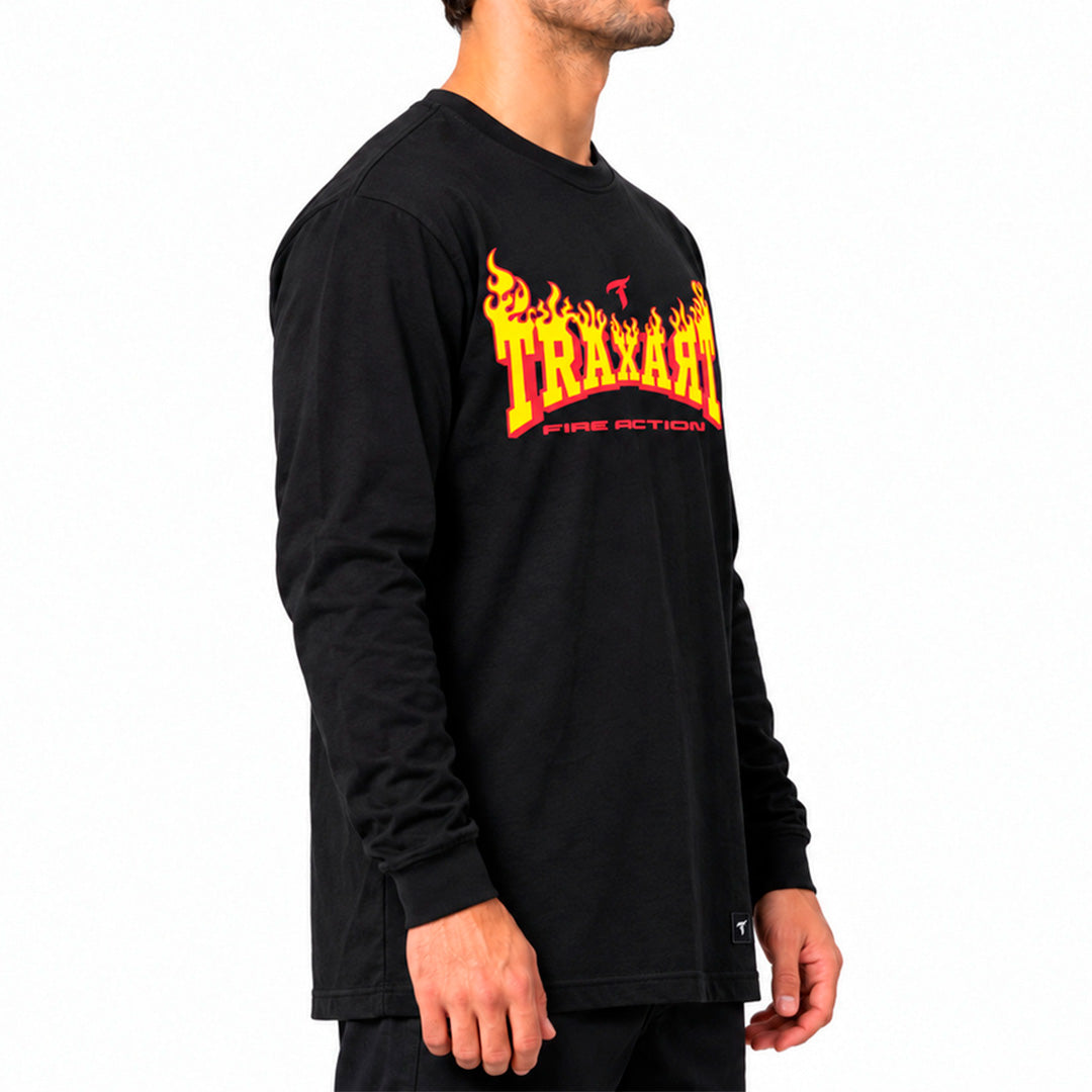 Camiseta Traxart Manga Longa Fire GD-006