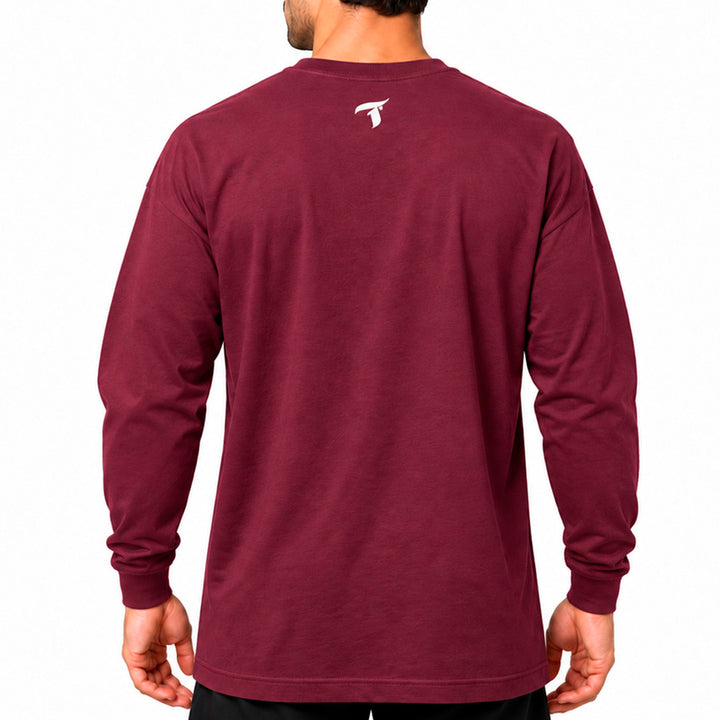 Camiseta Traxart Manga Longa Vinho GD-009