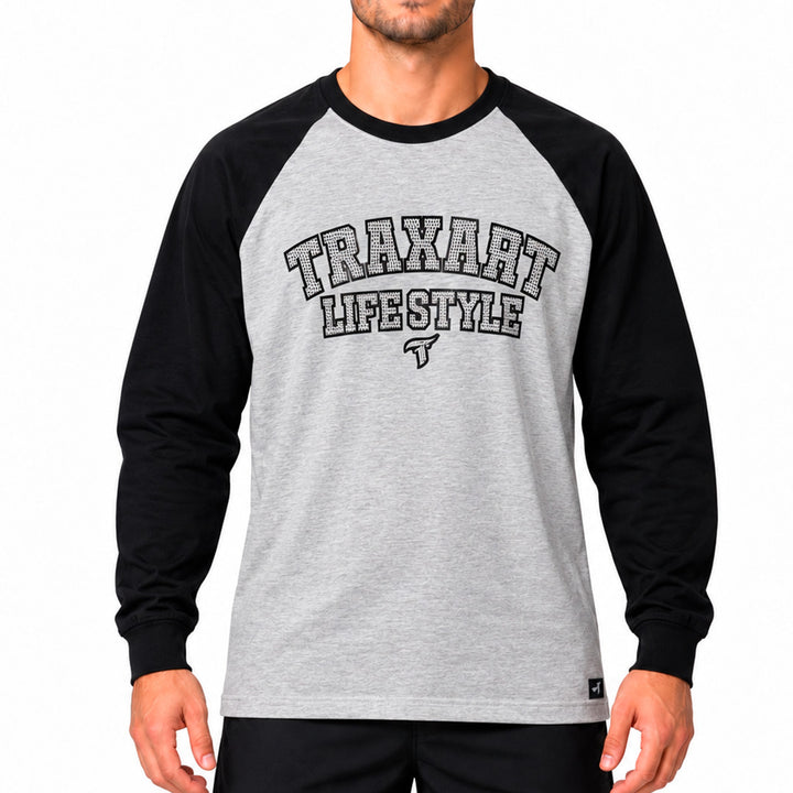 Camiseta Traxart Manga Longa Raglan GD-010