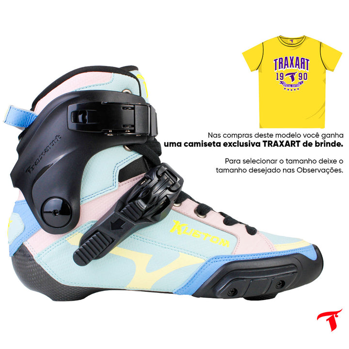 Bota Freestyle Traxart Kustom Carbono Pastel Colors