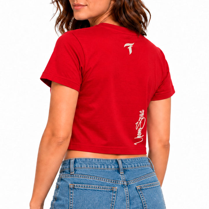 Blusinha Cropped Vermelha GD-124
