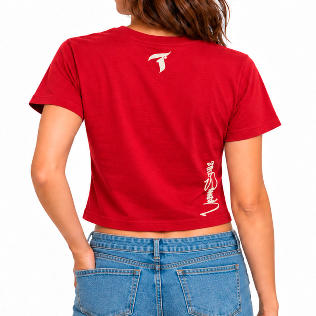Blusinha Cropped Vermelha GD-124