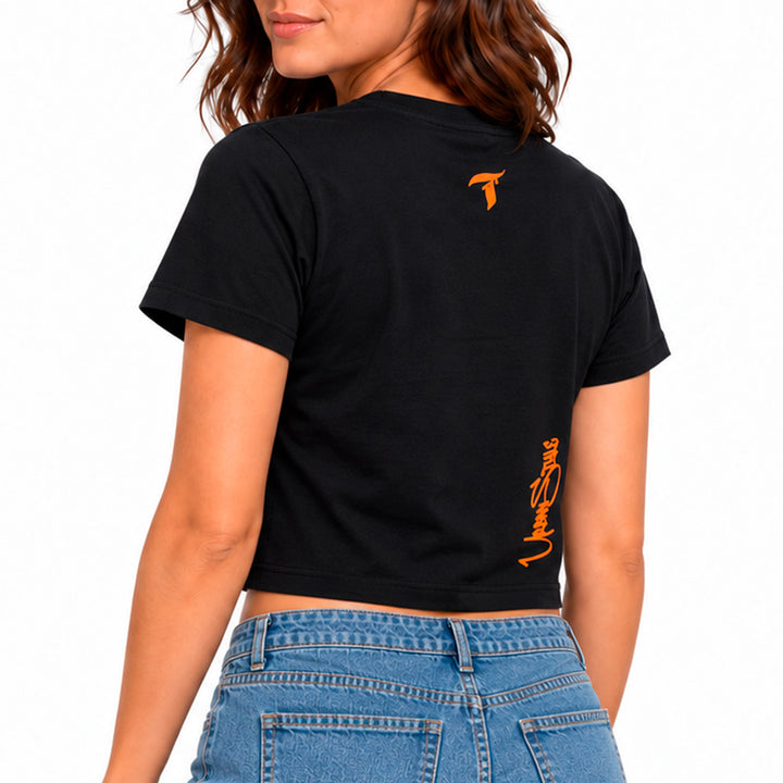 Blusinha Cropped Preta GD-173