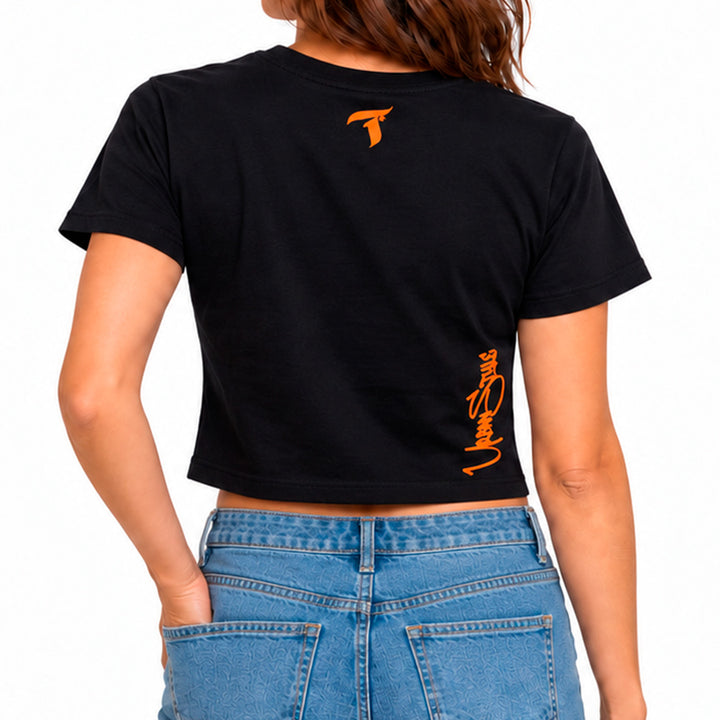 Blusinha Cropped Preta GD-173