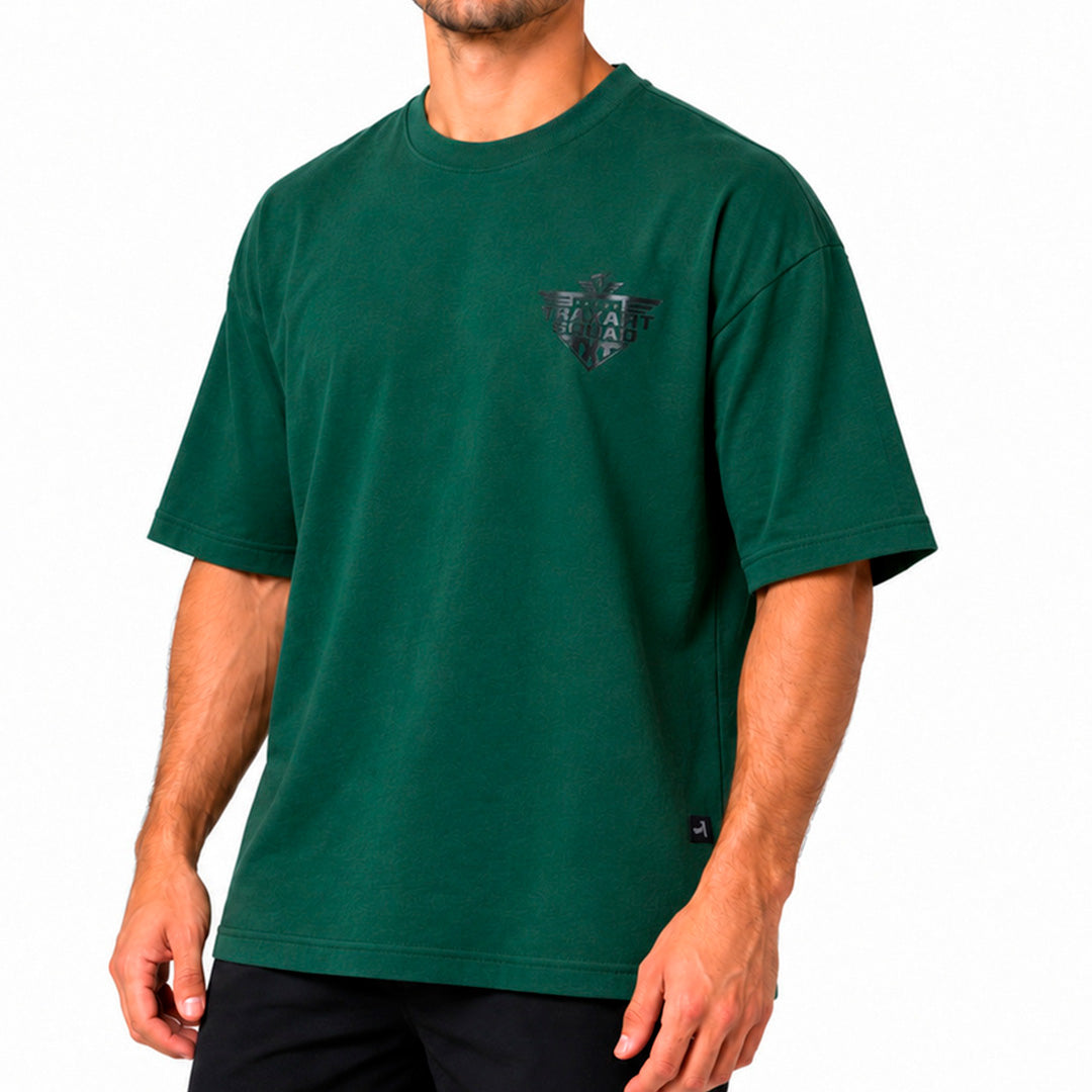 Camiseta Traxart Oversized Verde GD-037