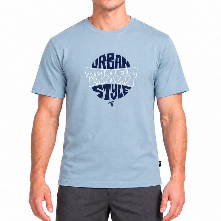 Camiseta Traxart Style Azul Claro GD-155