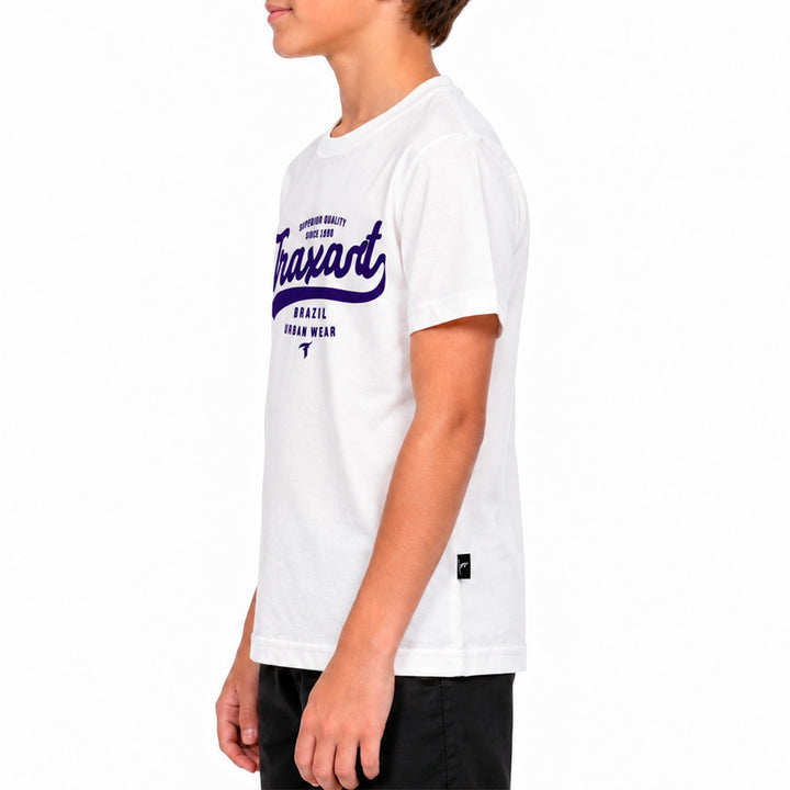 Camiseta Traxart Juvenil Style Off White GC-321