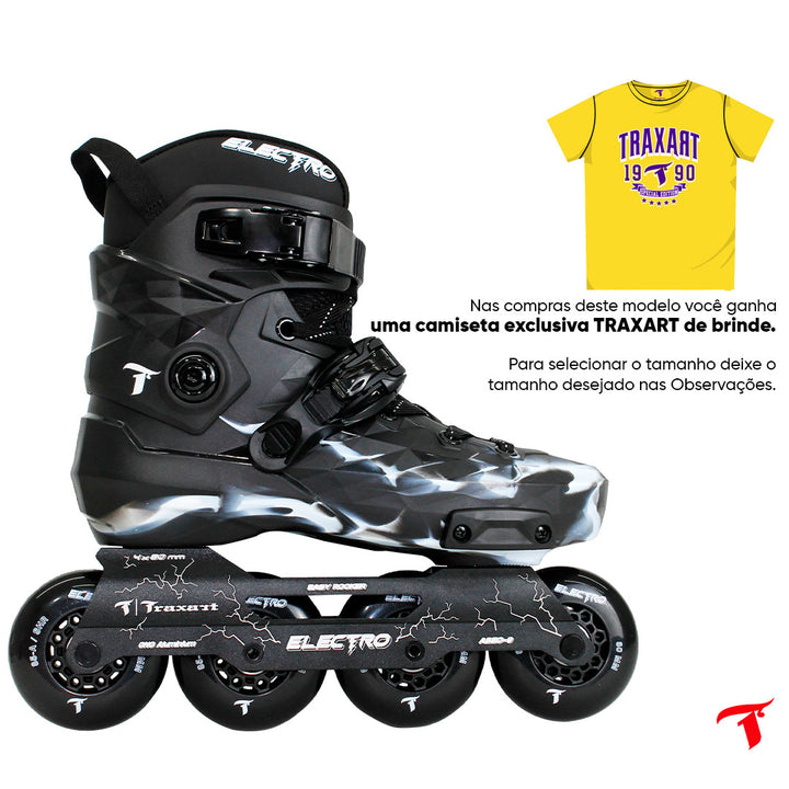 Patins Electro V2 - 80mm ABEC-9 Cromo