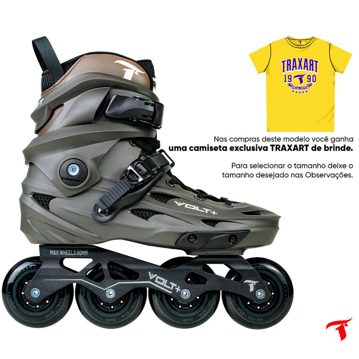 Patins Volt + 2.0 Titanium - 80mm ABEC-9