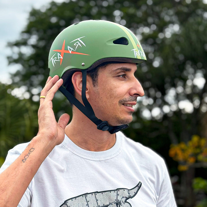 Capacete Intermediário Combat Green GC-017