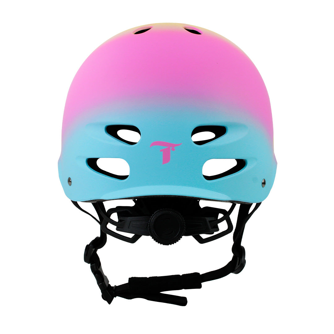 Capacete Intermediário Rainbow Amarelo e Pink GC-208