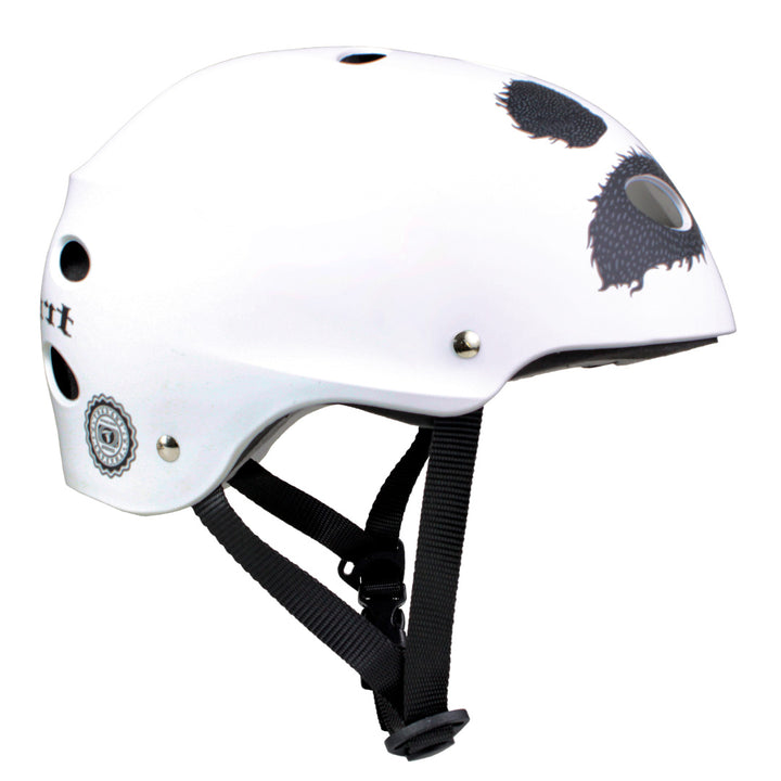Capacete Pró Panda Branco DT-196