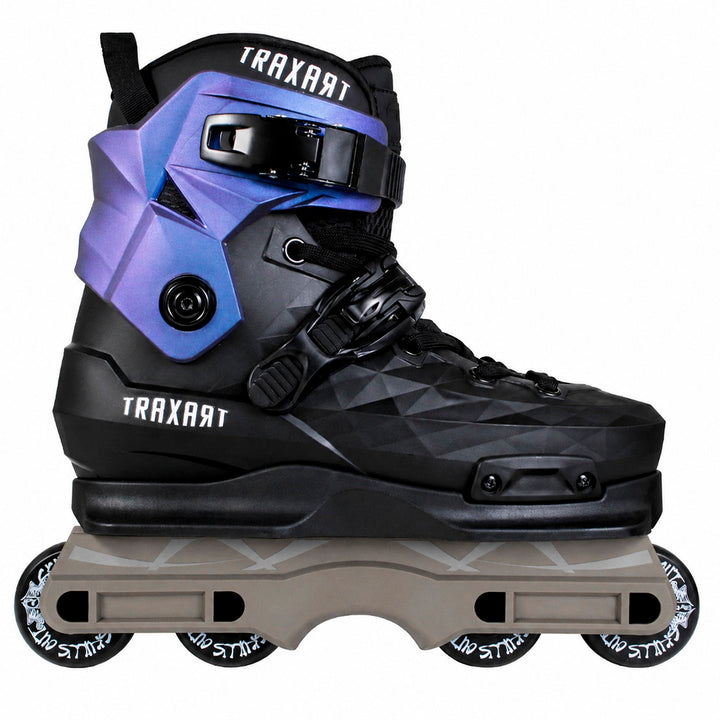 Bota Custom Preta com Base Street - Holográfico