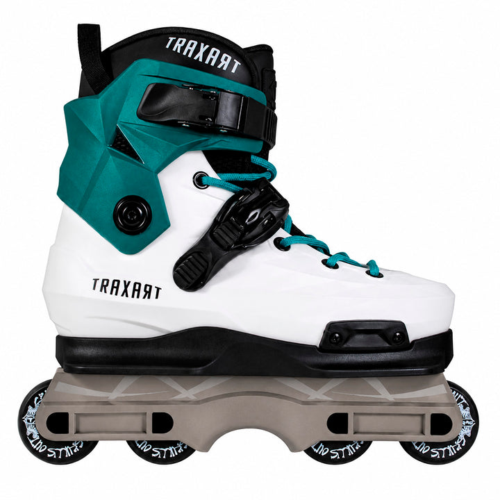 Bota Custom Branca com Base Street - Verde