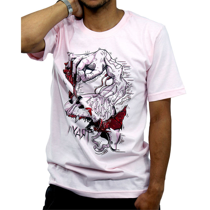 Camiseta Traxart Helmet Rosa DZ-212