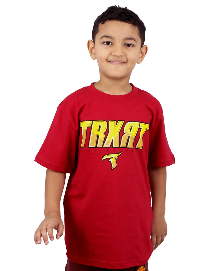 Camiseta Traxart Juvenil Vermelha