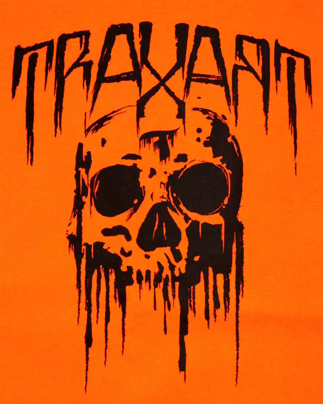 Camiseta Traxart Skull Laranja DZ-392