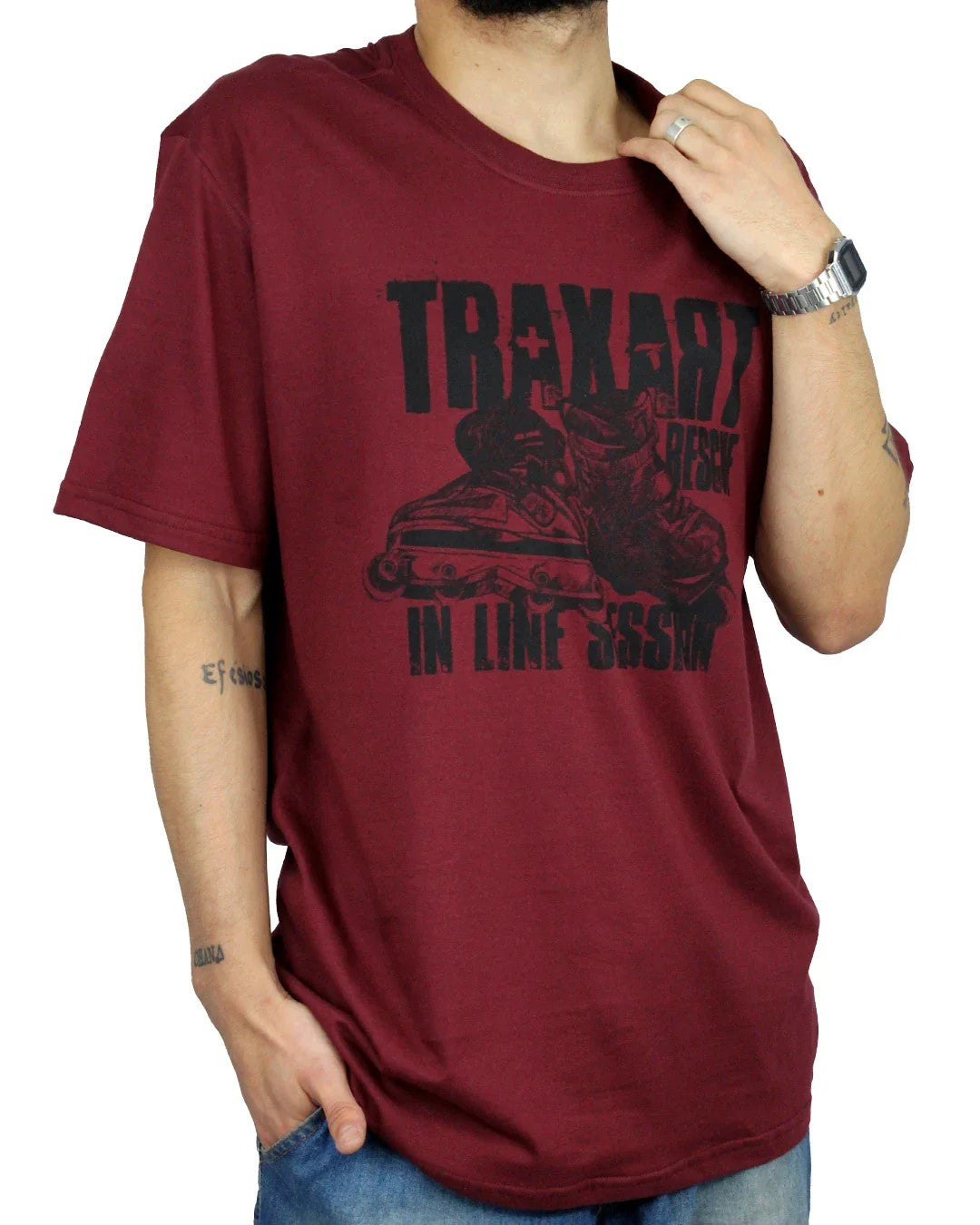 Camiseta Traxart Vinho FA-319