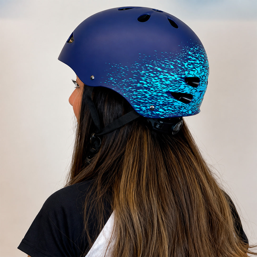 Capacete de Micro Ajuste SPRAY Blue GD-054
