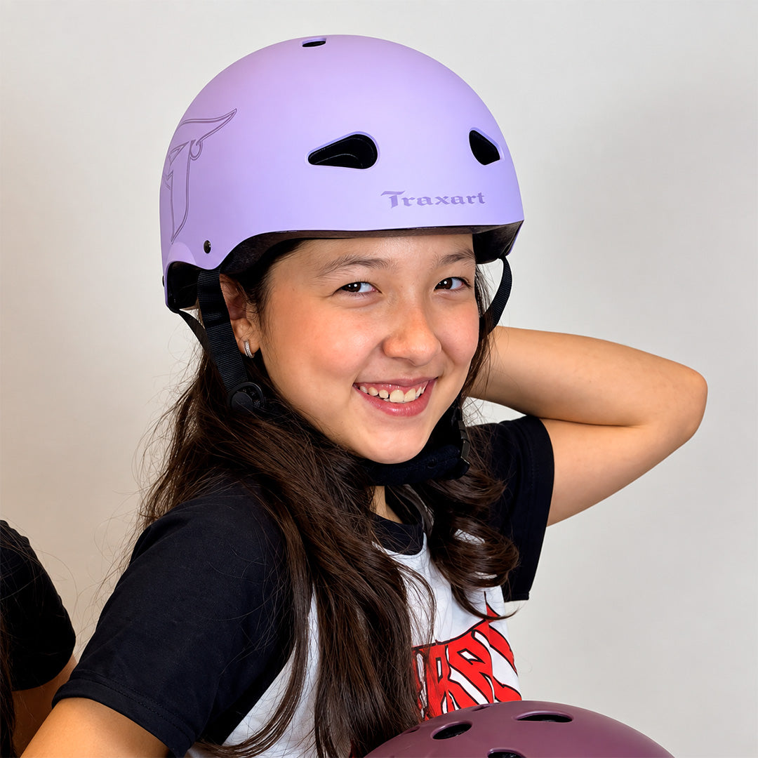 Capacete de Micro Ajuste BASIC T Violet GD-057
