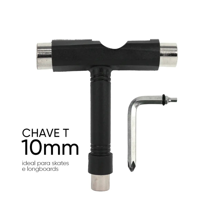 Chave em ‘T’ 10mm Para Skate e Longboards DN-184