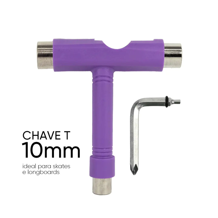 Chave em ‘T’ 10mm Para Skate e Longboards DN-184