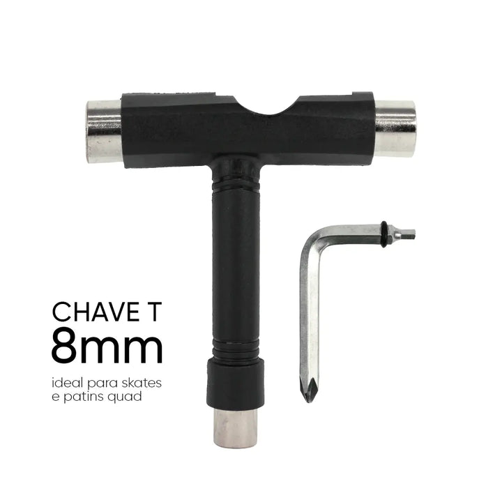 Chave em ‘T’ 8mm Para Patins Quad e Skate DN-185