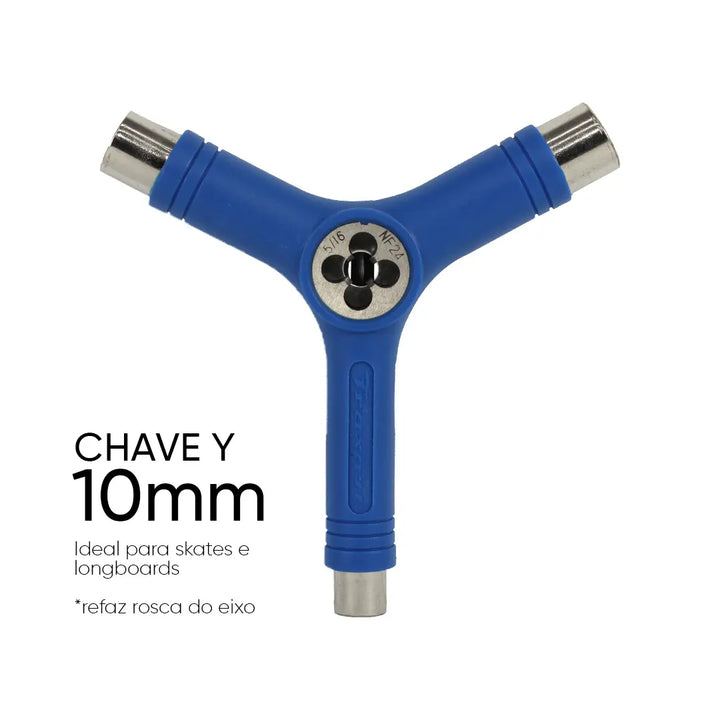 Chave em ‘Y’ 10mm Para Skate, Longboards DT-001