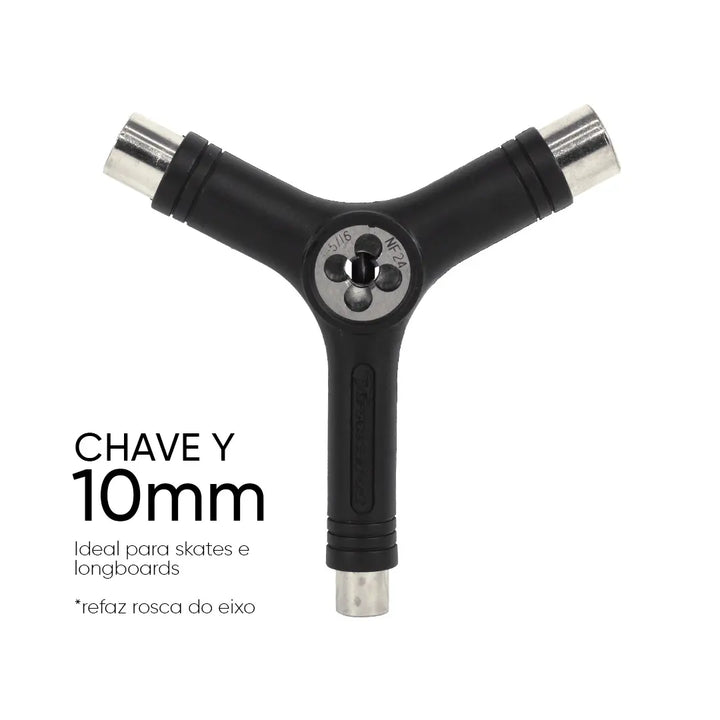 Chave em ‘Y’ 10mm Para Skate, Longboards DT-001