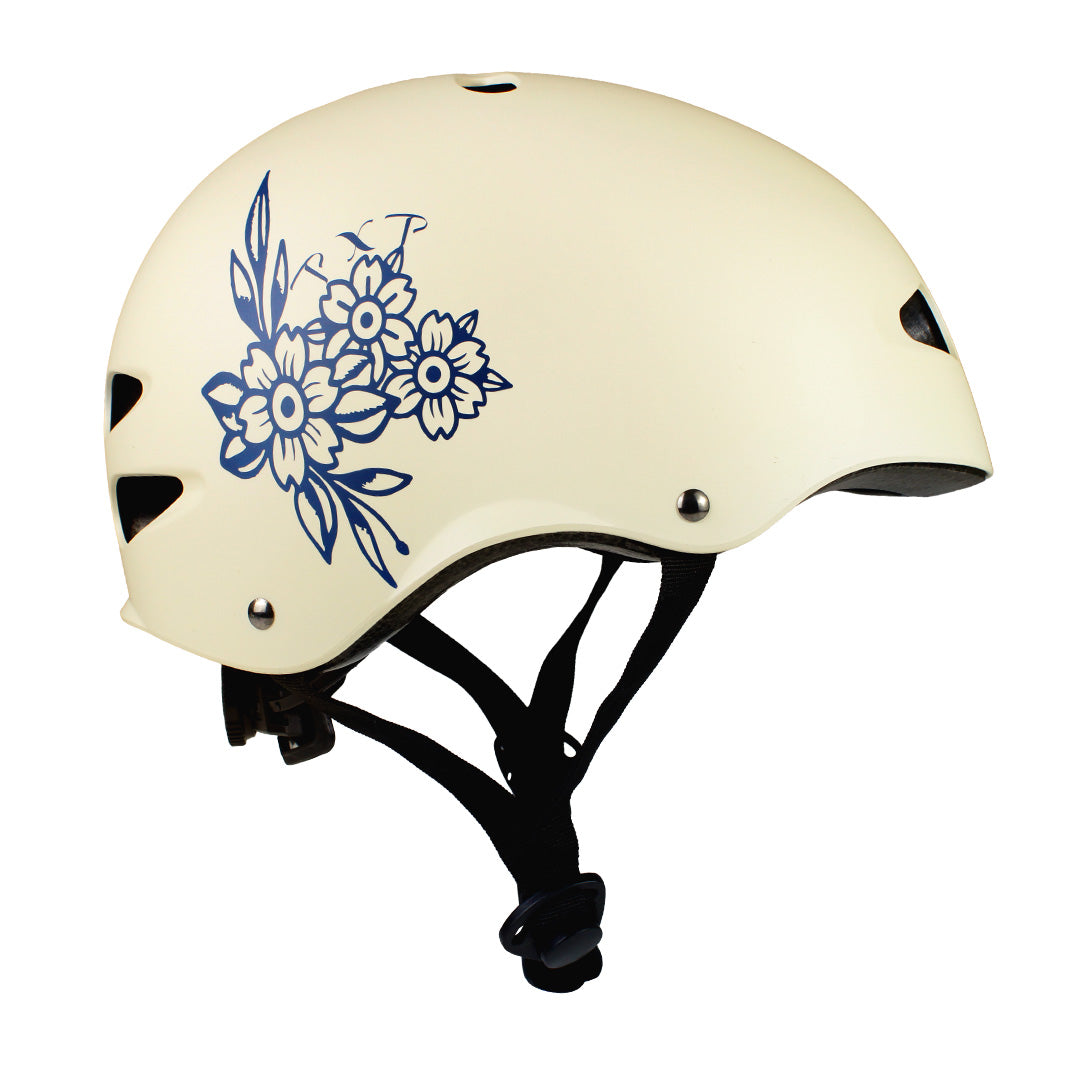 Capacete Intermediário PETALS Creme GD-056
