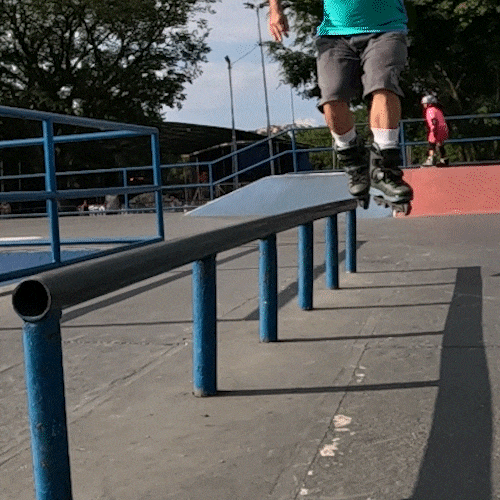 Patins Atomix Cinza e Verde - 59mm ABEC-9 Cromo